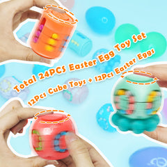 AMENON octopus-toy inside egg offers engaging tactile entertainment for kids