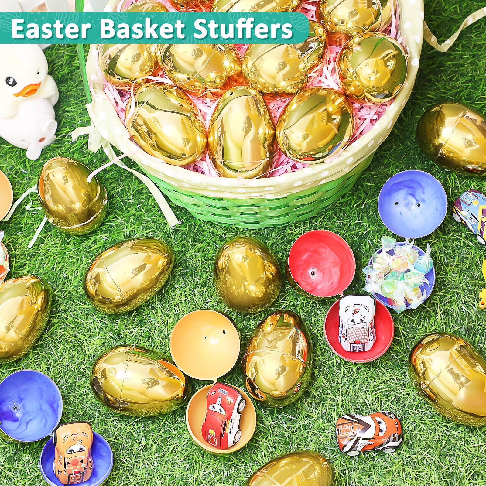AMENON safe plastic Easter egg is non-toxic and kid-friendly.