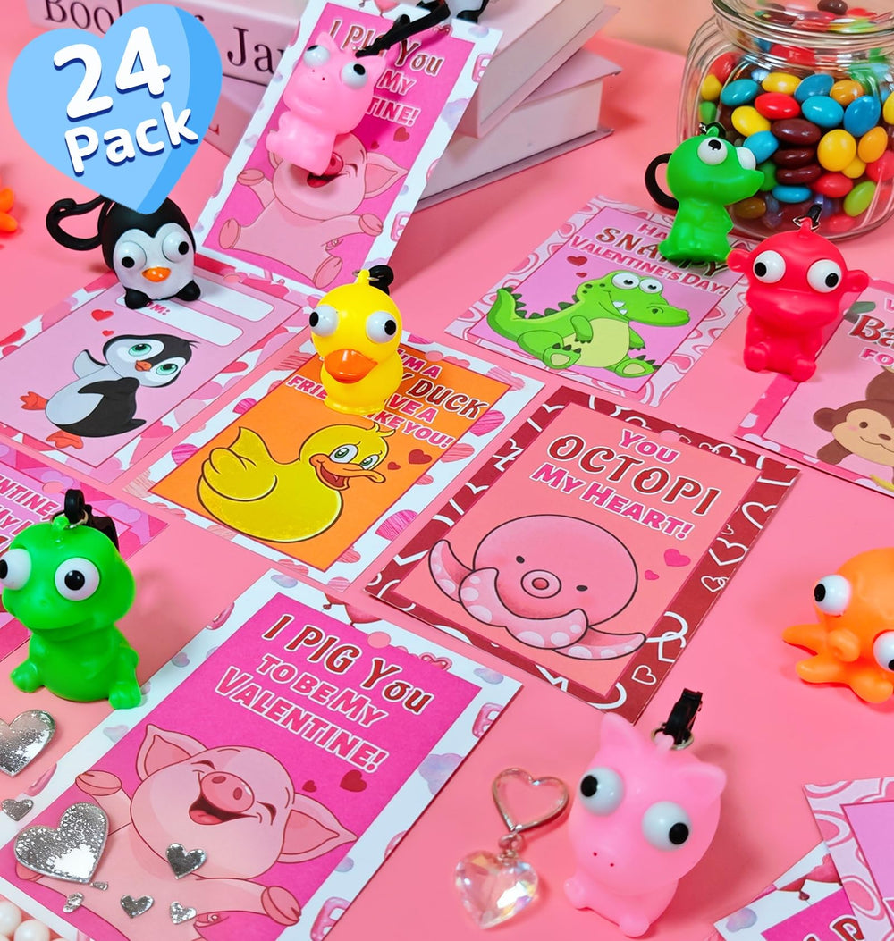 AMENON two-in-one toy keychains double as accessories and fidgets.