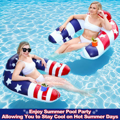 AMENON two-pack inflatables deflated and packed for travel