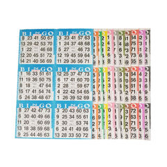 American Games bingo paper books showing 1000 cards for versatile group play.