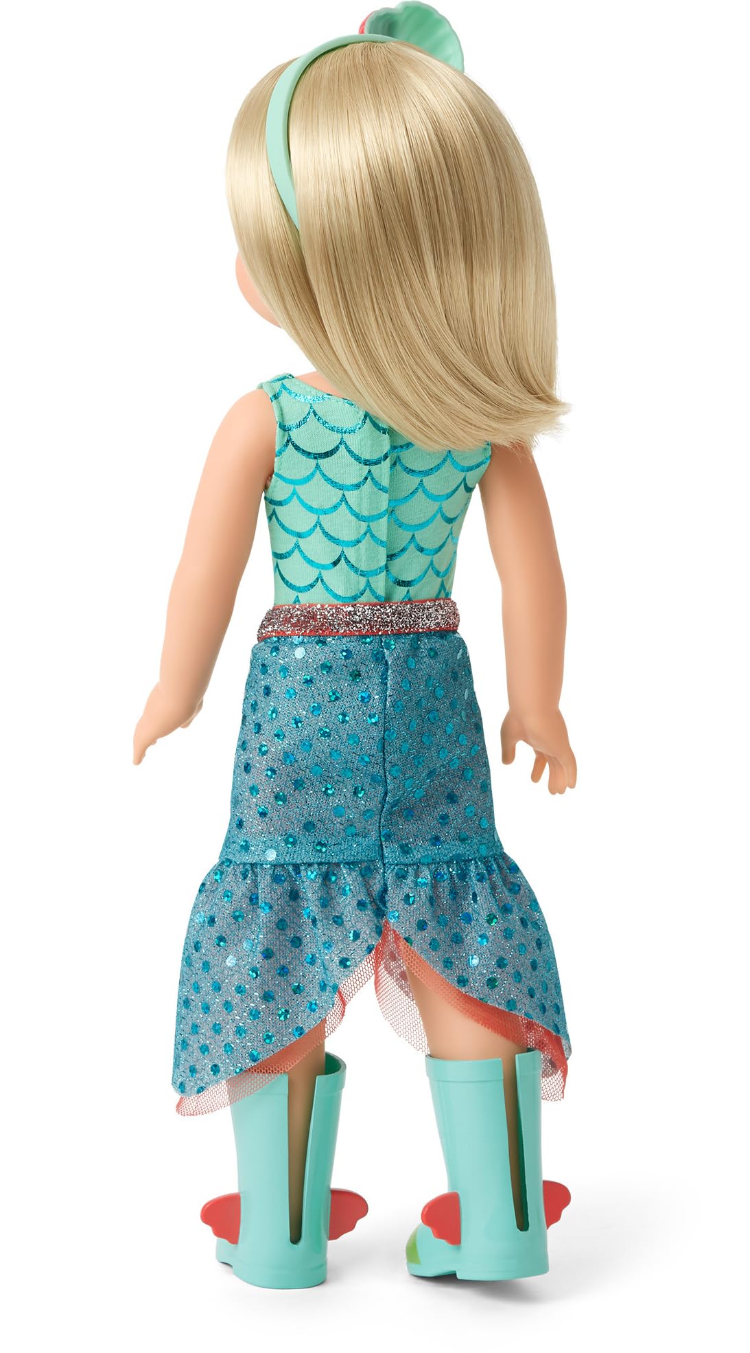 Light-pink underwear completes Camille mermaid outfit