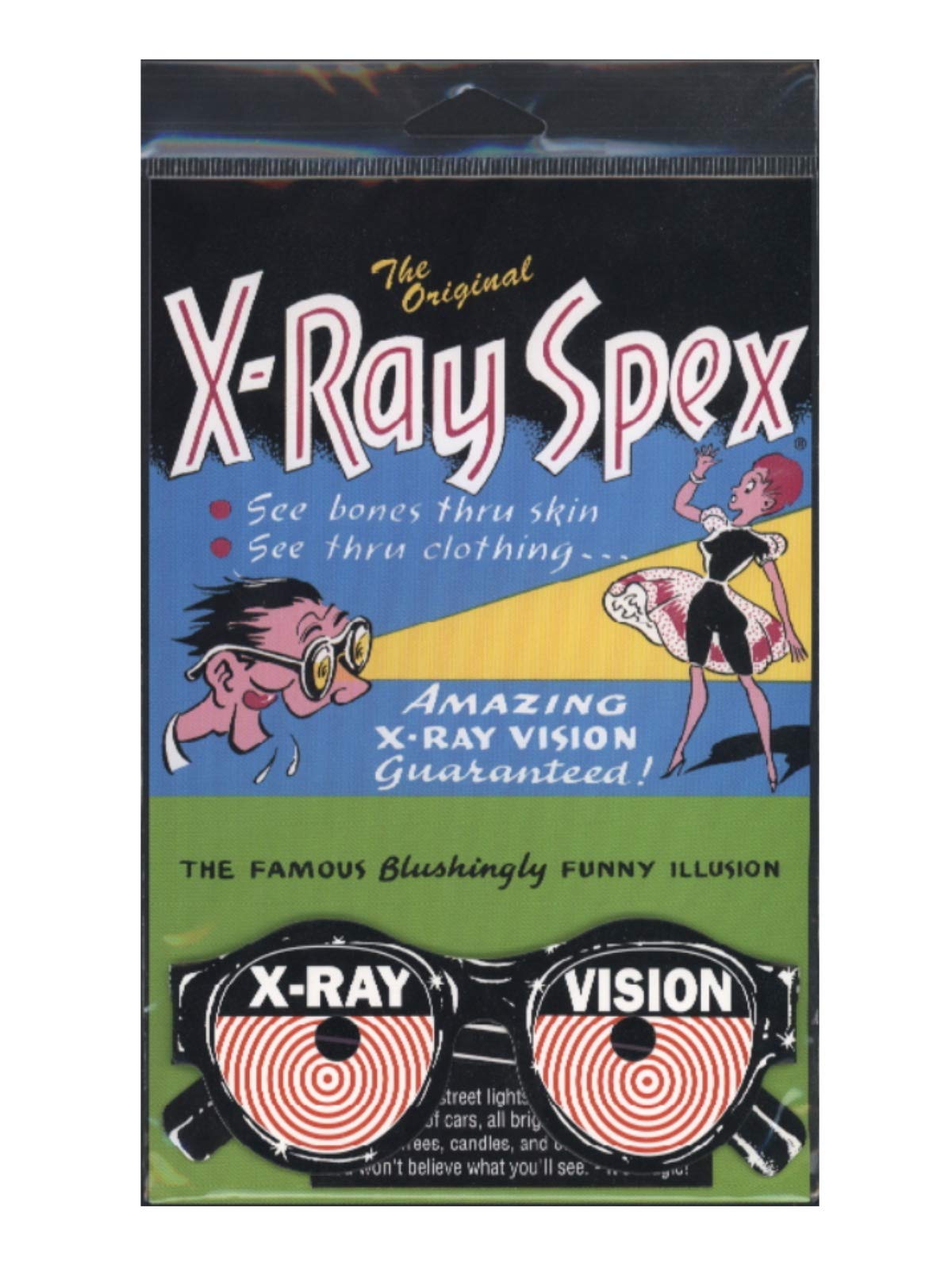 American Paper Optics X-ray Spex bones illusion for party ice-breakers.