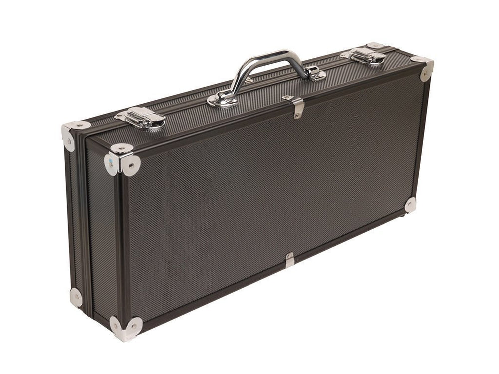 American-Wholesaler Inc. Reinforced case handle enables comfortable travel.