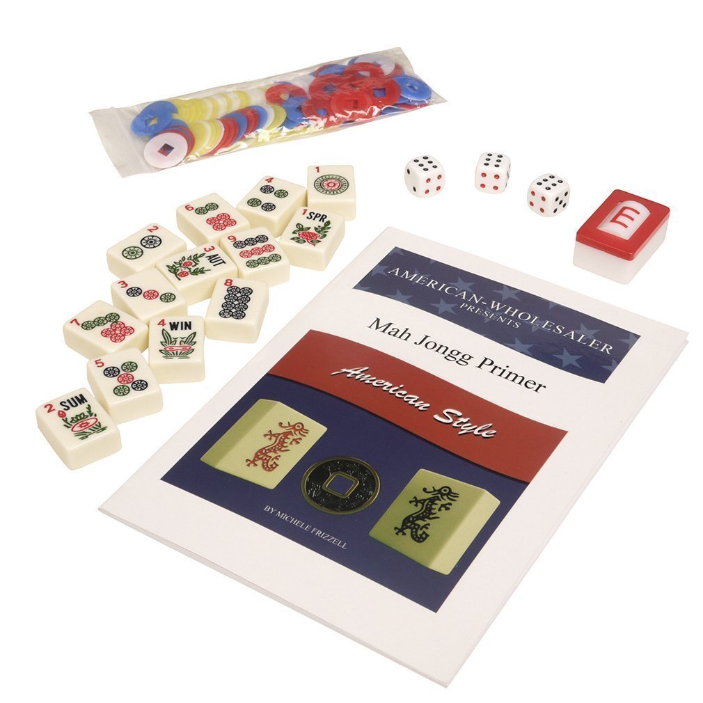 American-Wholesaler Inc. Dice and money chips ready for immediate tabletop action.