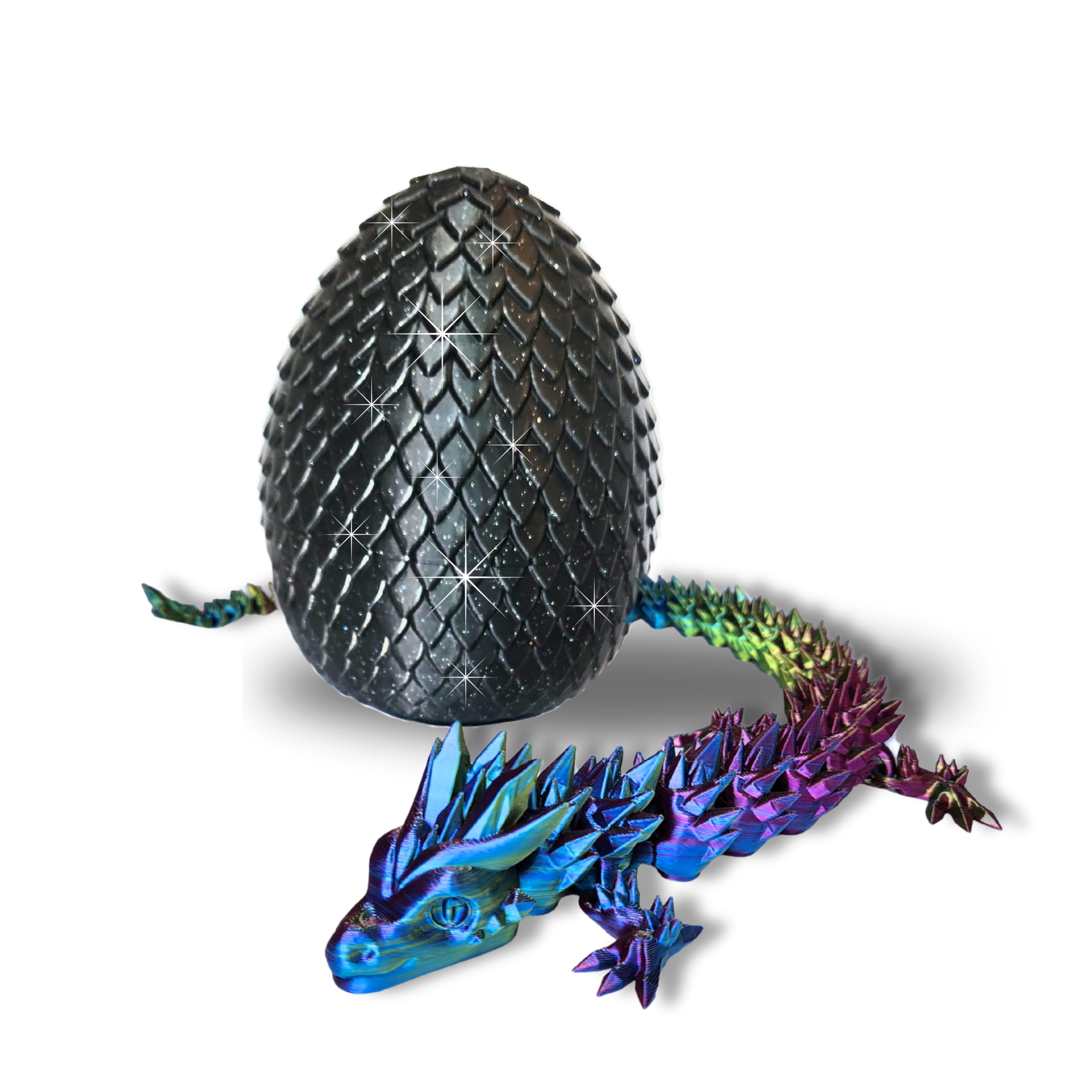 Amerimaker dragon articulated figure with detailed scales for display and imaginative play.
