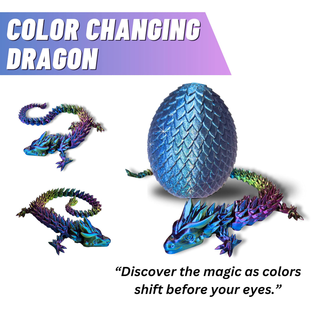 Color-changing dragon highlight adds dynamic mood to desk setup.