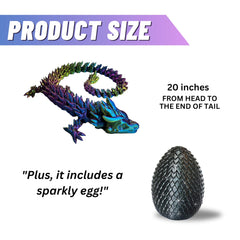 Amerimaker dragon detailed scales and joints enable lifelike motion and storytelling.