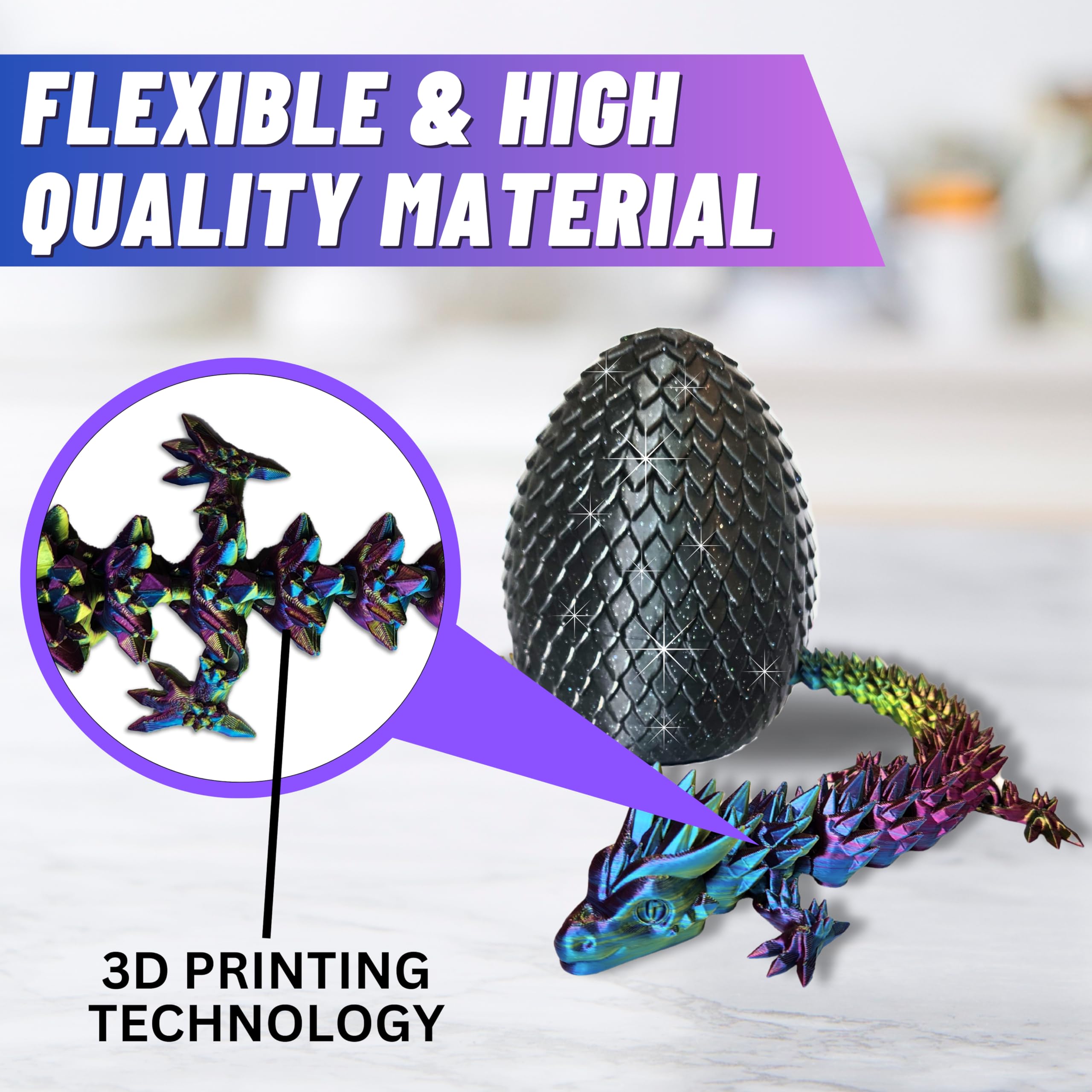 Amerimaker dragon lifelike articulation enhances pretend adventures and display clarity.