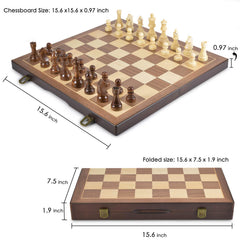 AMEROUS 24 checkers pieces ready for quick setup