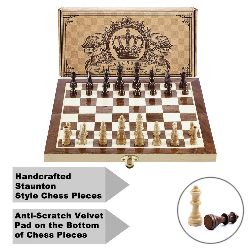 AMEROUS anti-scratch surface protects the board during play.