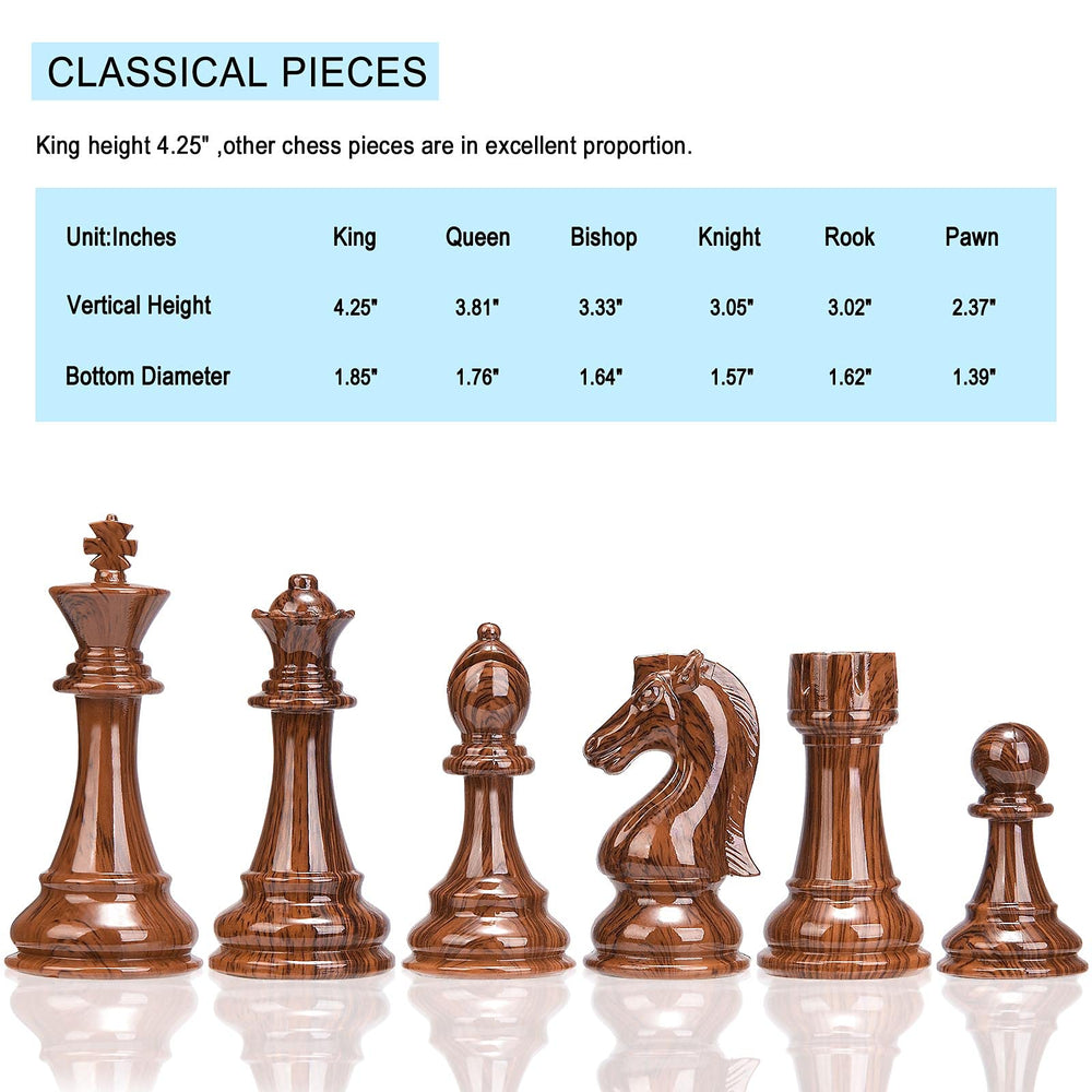AMEROUS rook piece delivering solid weight and balanced handling