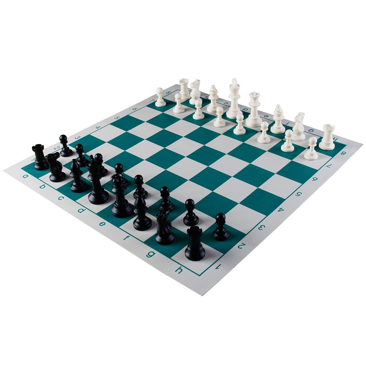 AMEROUS roll-up chess set in carry tube for travel and storage