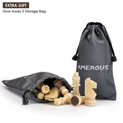 AMEROUS classic wood tones in light and coffee colors