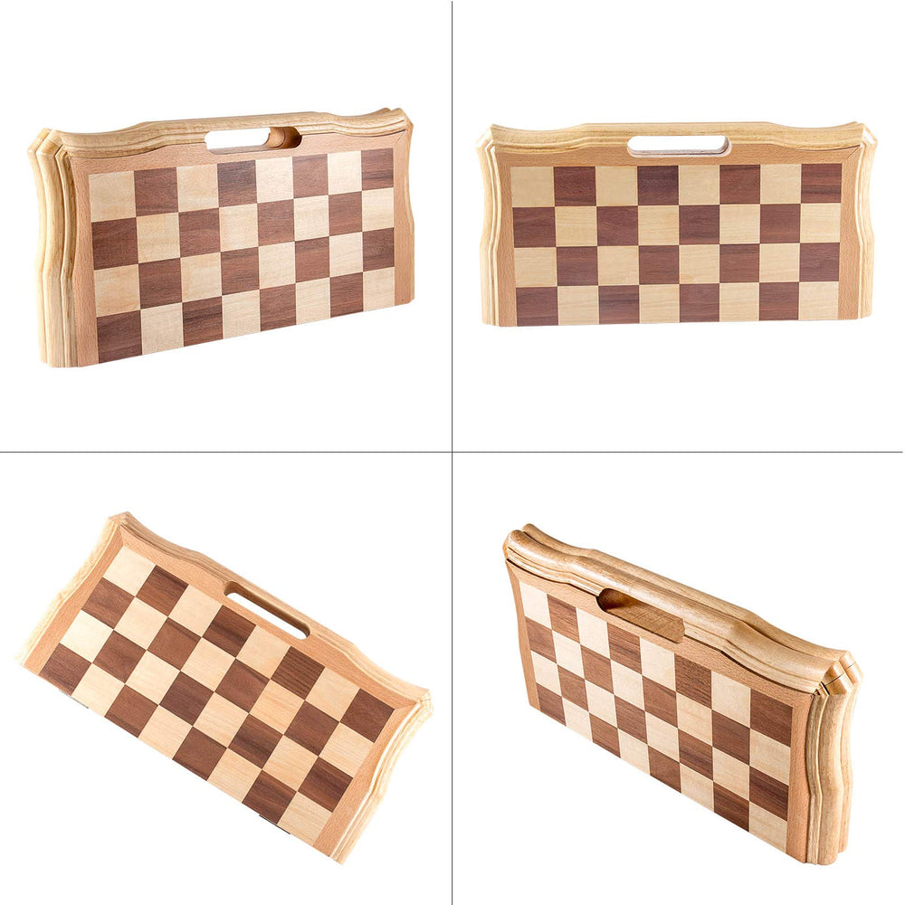 AMEROUS chess set suitable for indoor and outdoor sessions