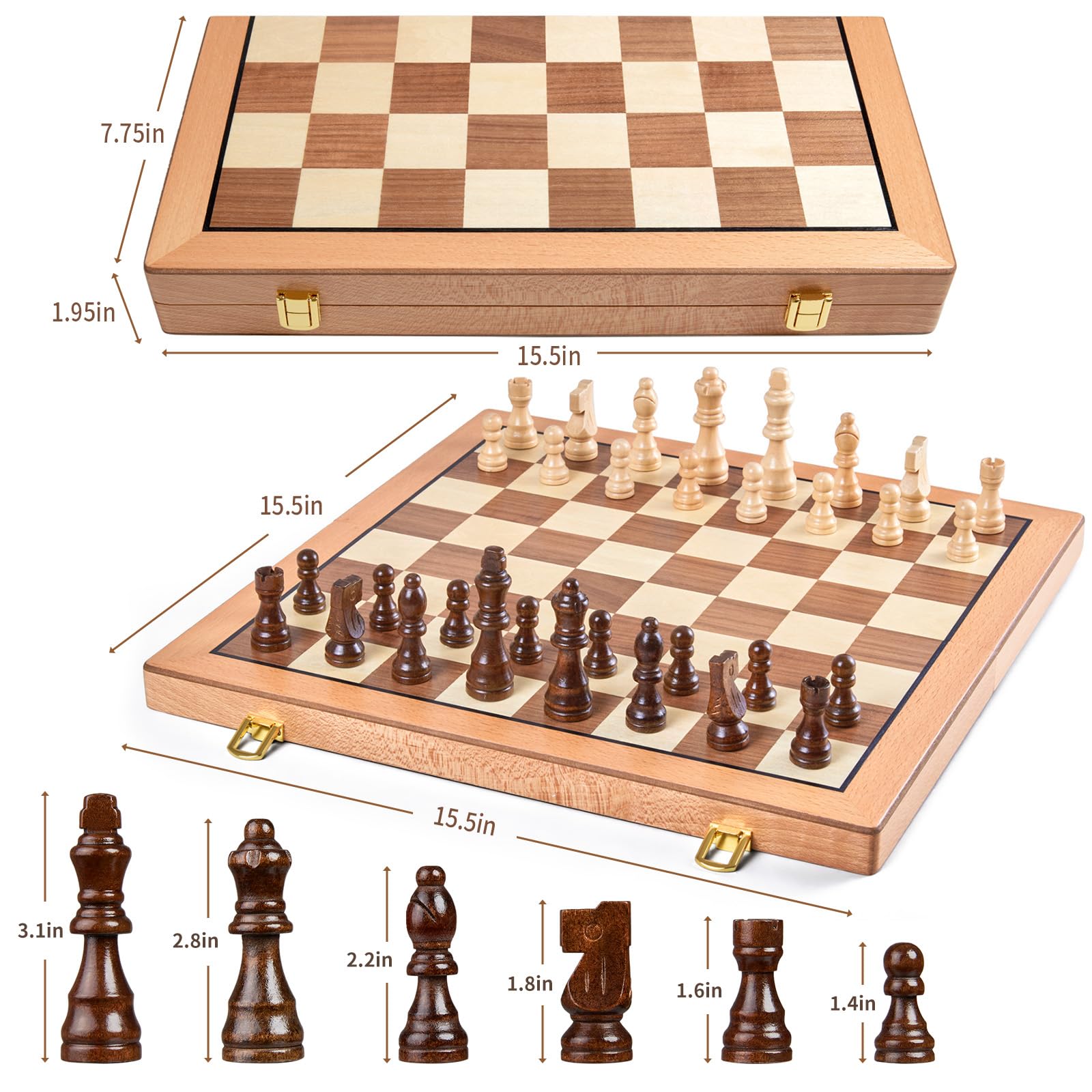 AMEROUS kids enjoy outdoor learning with a portable chess set