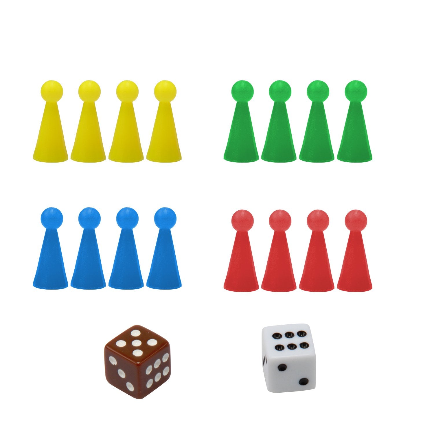 Amerous Ludo Go board with dice set for authentic play