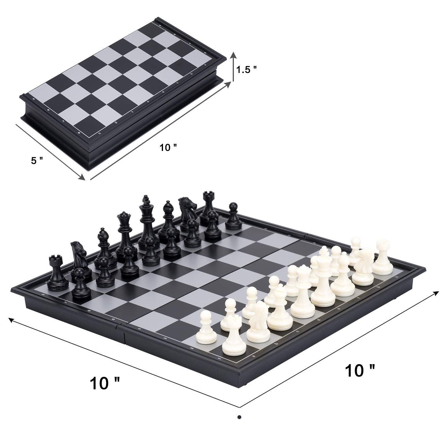 AMEROUS open dimension 10x10 board offering ample playing area.