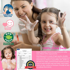Amerrly 54-pcs kit brushes and accessories for creative play