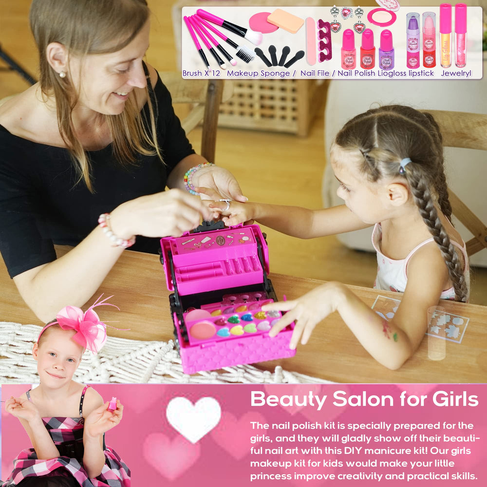 Amerrly dress-up jewelry adds sparkling pretend accessories for imagination.