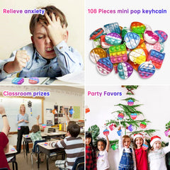 Amicbng mini pop keychain ready as party favors for kids' events