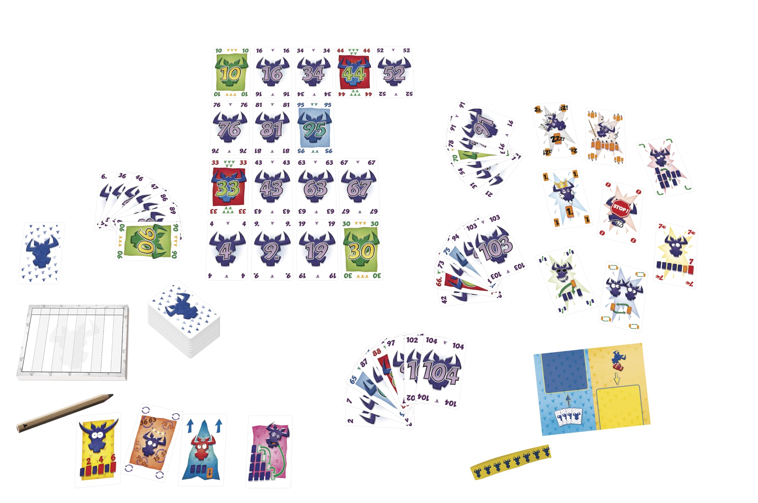 AMIGO 6 Nimmt! 30 Years anniversary artwork, eye-catching box design for collection display.
