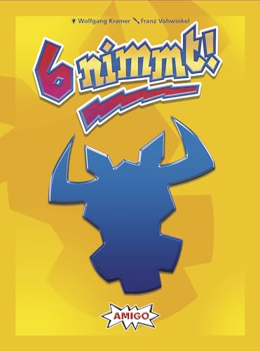 AMIGO 6 Nimmt! 30 Years basic game play area, ideal for casual gatherings and quick strategy.