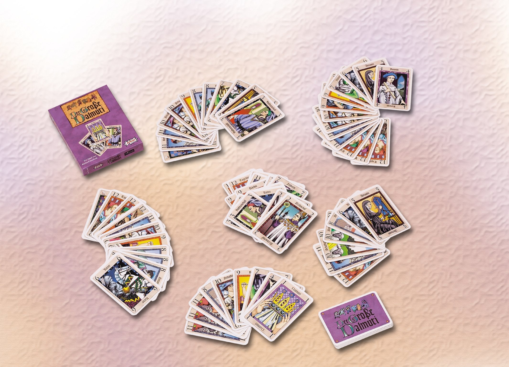 AMIGO Great Dalmuti jesters add wild cards for flexible strategy