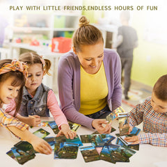 AMINFUN card closeup shows vivid colors enhancing focus and recognition