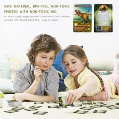 AMINFUN dinosaur cards engage kids during reading time and play