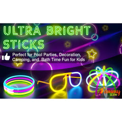 Ammy Glow kid-safe, waterproof materials support worry-free glow fun.