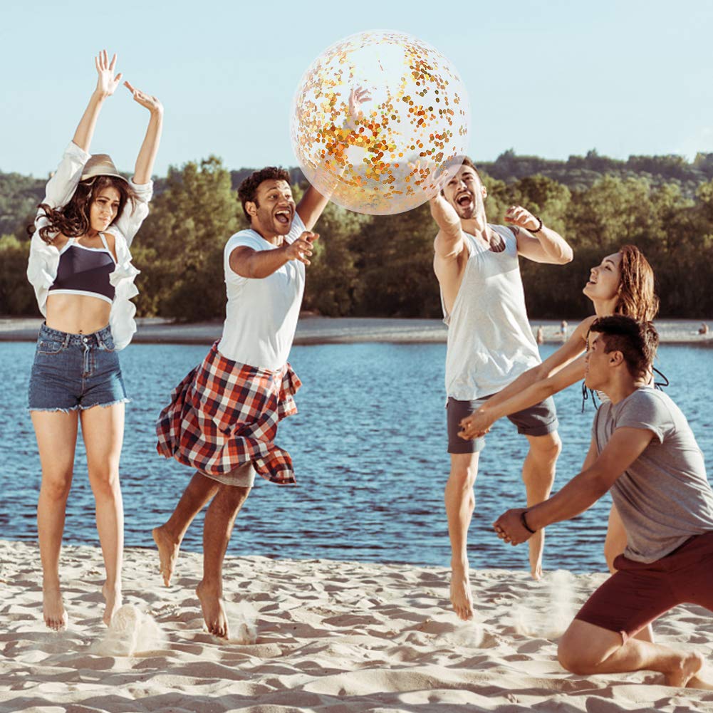 AMOR PRESENT glitter ball for outdoor activities with family and friends