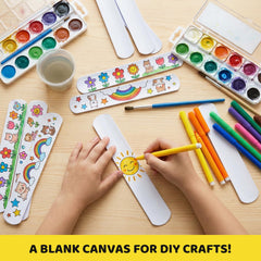 AMOR PRESENT white-slap-bracelet-back-pack for quick school rewards and crafts