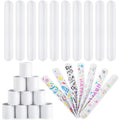 AMOR PRESENT slap-bracelet-white-front-pack for easy DIY decorations and party favors