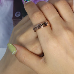 AmorArtSky spinner ring in 3 styles and 5 colors to express personal style