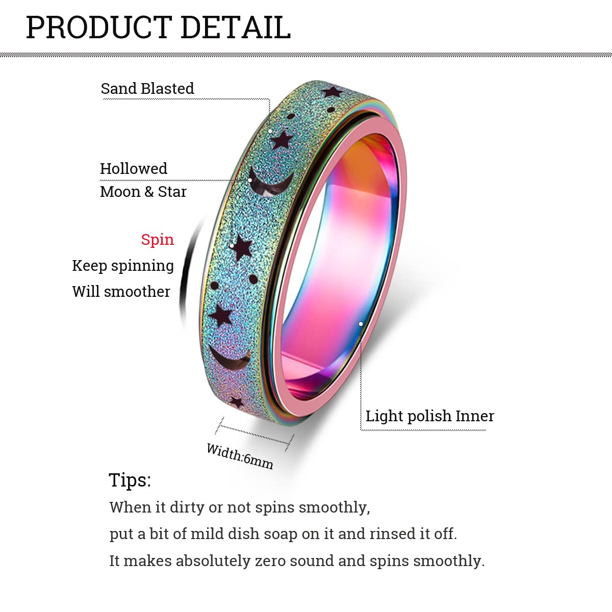 AmorArtSky low-noise spin helps discreet, distraction-free use