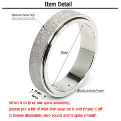 AmorArtSky multi-color options spinner ring enhances style with subtle, tactile fidgeting.