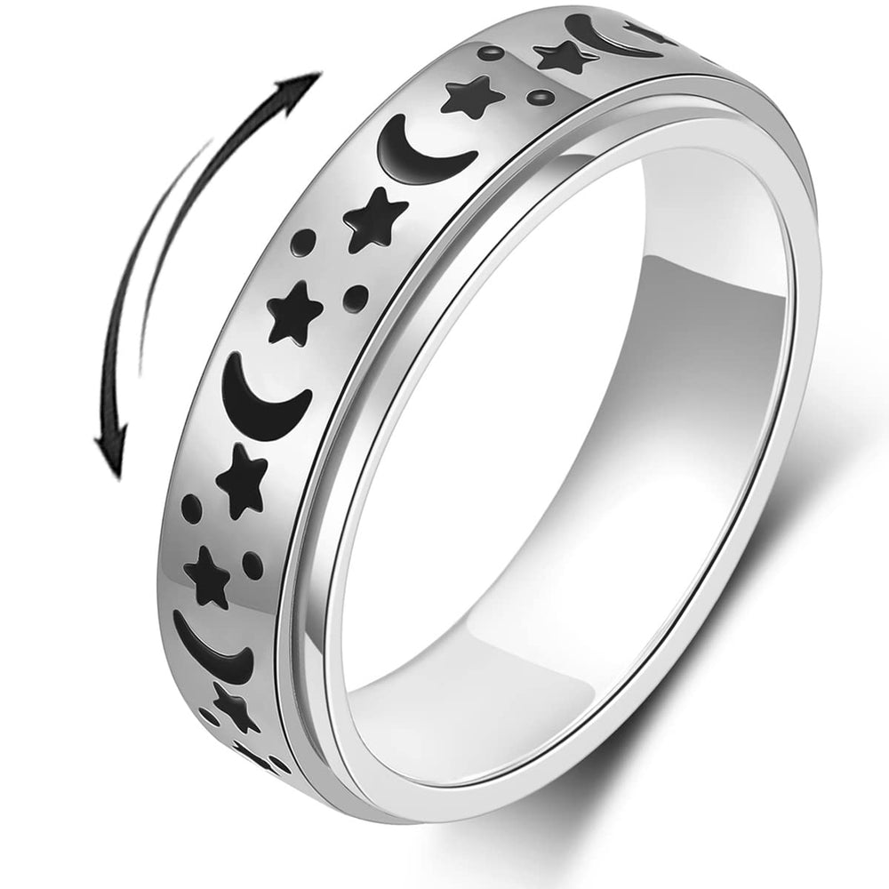 AmorArtSky spinner ring outer spinner for smooth, low-noise fidgeting.