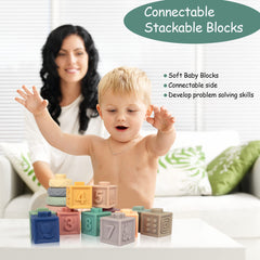 AmorBeBe soft silicone toys easy to clean and BPA-free.