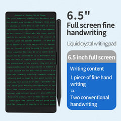 Amoretti Sonnet 6.5-inch display with erasable screen for quick sketches.