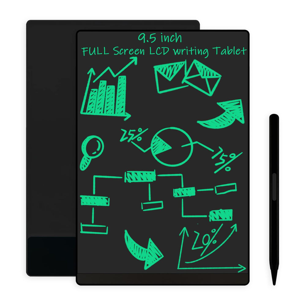 Amoretti Sonnet 9.5in LCD tablet front view for quick notes