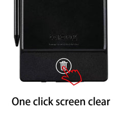 Amoretti Sonnet lock switch prevents unintended erasing during note-taking