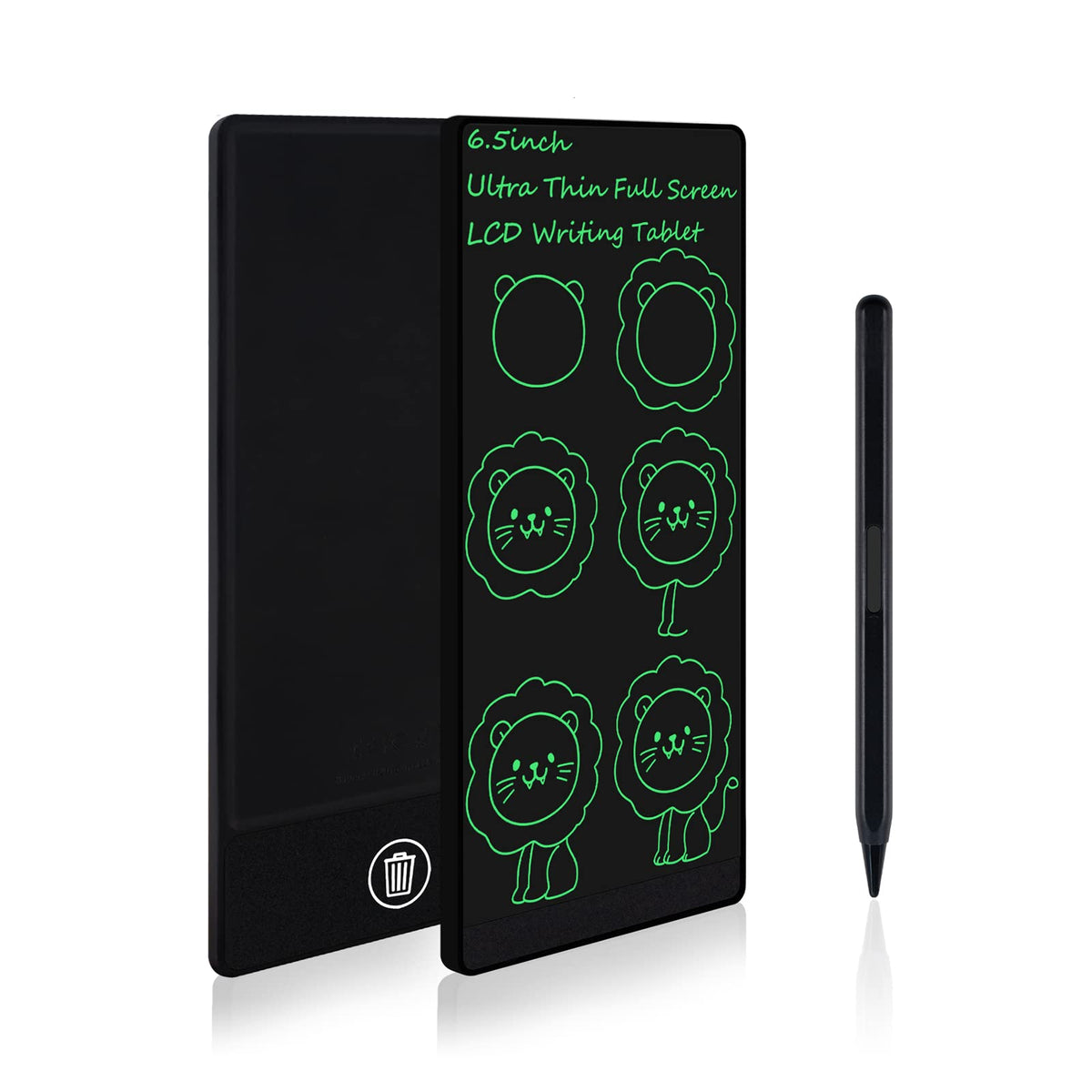 Amoretti Sonnet mini LCD writing tablet pocket-size for on-the-go doodling and note-taking.
