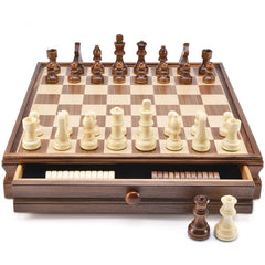Weighted Staunton chess pieces with smooth bases for precise moves