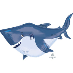 Amscan 40inch Ocean Buddies Shark Balloon, ideal for birthday celebrations and photo moments