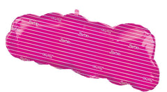 Amscan Anagram Super Shape Barbie 32-inch balloon, side view, vibrant hot pink foil for photo ops.
