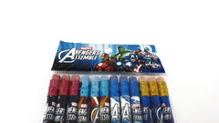 Amscan Avengers pencils on desk demonstrate quick-draw writing during homework.