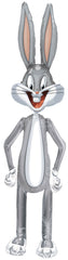 Amscan Bugs Bunny Airwalker Balloon 82-inch foil figure, ideal party decor and playful photo moments.