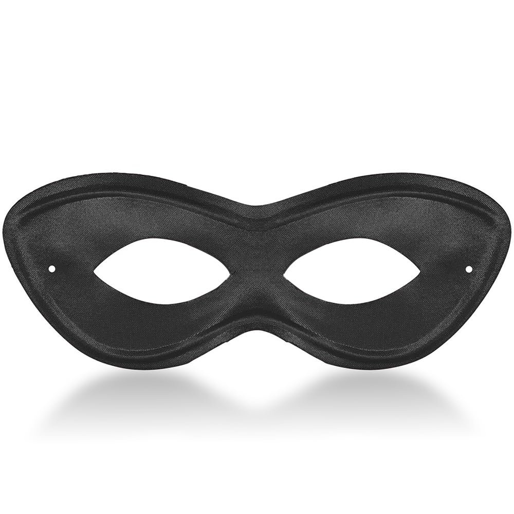 Amscan game-ready team spirit mask in black for bold costume looks