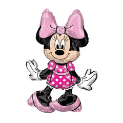 Amscan Minnie Mouse 19in balloon, ideal for parties, self-sealing for quick inflation